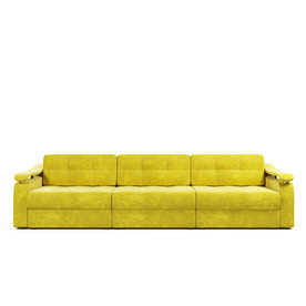 Прямой диван Гранд П-11 (желтый)