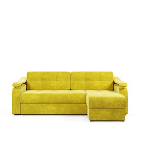Угловой диван Гранд У-12 (желтый)
