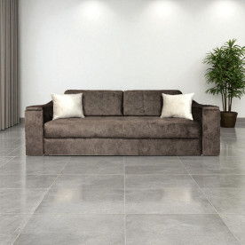 Прямой диван Брайт П-01 (кофейный)