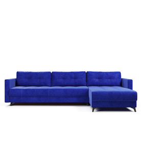 Угловой диван Вегас У-19 (синий)